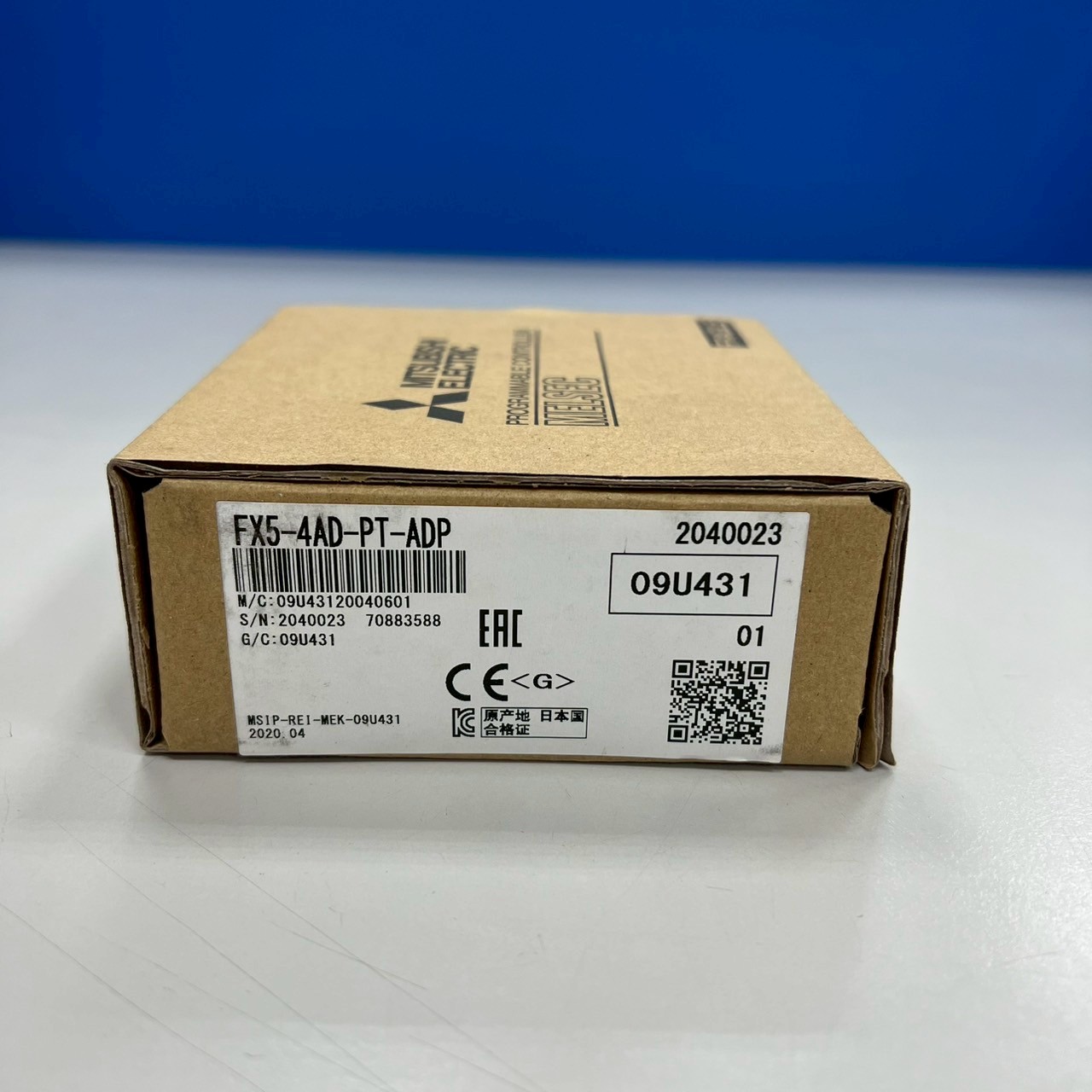 FX5-4AD-PT-ADP三菱 PLC 類比模組 擴張配接器4CH溫度人力